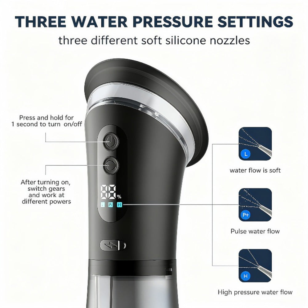 Earwax Removal Kit Pro with Visual Waste Tank ¨C Interchangeable Nozzles, USB Rechargeable Ear Cleaner for Adults, Ear Scoop & Ear Washer Options