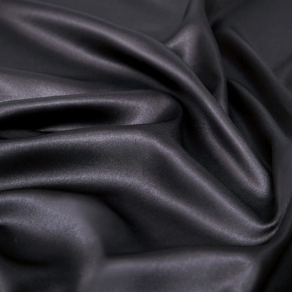 Satin Bed Sheet Set 4 Pcs ¨C Luxury Silky Smooth Hotel-Quality Bedding, Wrinkle-Free Deep Pocket Fitted Sheet, All-Season Elegant Satin Sheets ¨C Twin, Full, Queen & King, Multiple Colors
