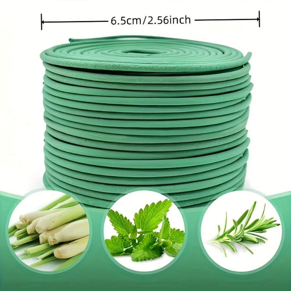 Citronella Incense Coils 48pcs with Holder ¨C Lemongrass Mosquito Repellent for Outdoor Patio Pool Porch Deck Camping Hiking