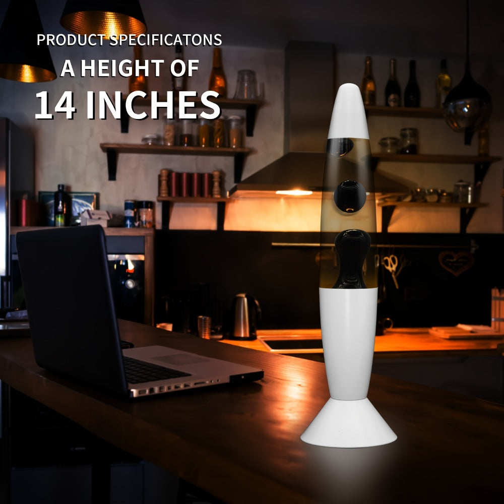 Lava Lamp 14 Inch Liquid Motion Lamp Relaxing Night Light Home Decor for Living Room Bedroom Office Adults Teens Magma Lamp Multiple Color Combinations
