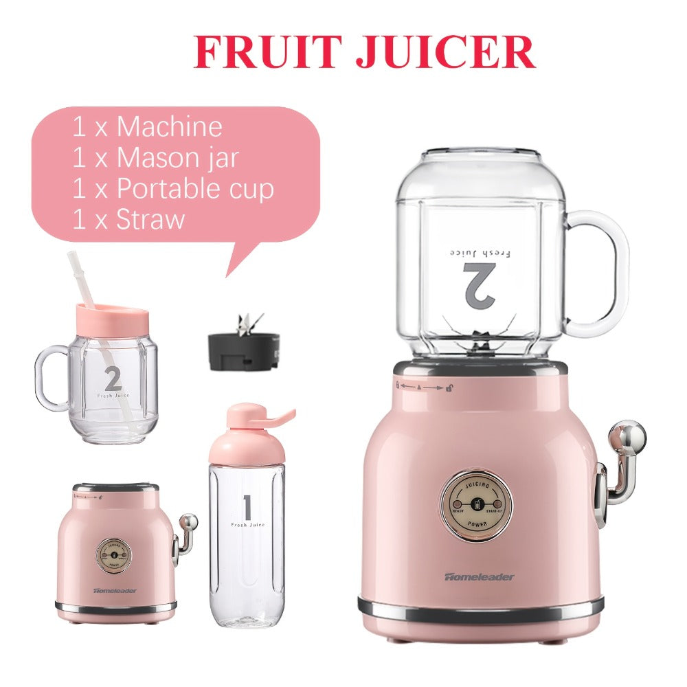 Personal Blender for Smoothies & Shakes - 20.3 oz Tritan BPA-Free Travel Cup with Lid, Portable Single Serve Smoothie Blender, Compact Countertop Blender for Gym, Office & On-the-Go, Cyan