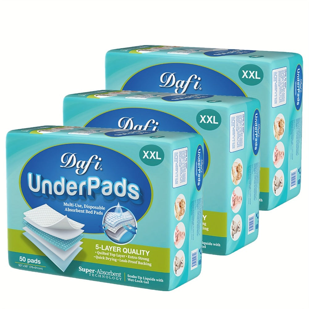 Extra Large Disposable Underpads 30x36 Inch Super Absorbent Adult Incontinence Bed Pads with Effective Odor Control Chucks Pads Leak-Proof Protection for Elderly and Adults 50 to 200 Pieces Value Pack