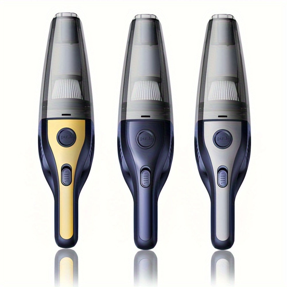 Handheld Cordless Vacuum Cleaner with Powerful Suction ¨C Portable USB Rechargeable Mini Vacuum with Multiple Accessories for Car, Home, Office & Tight Spaces