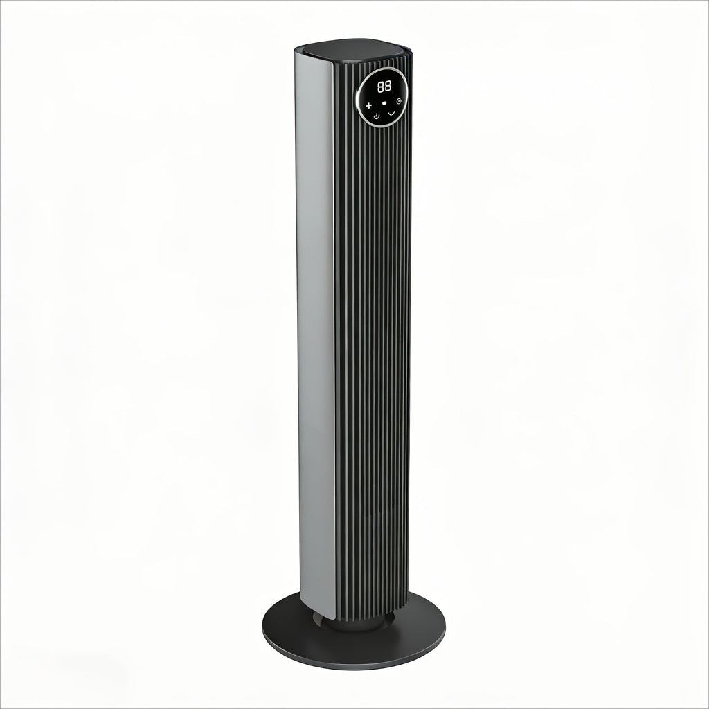 Tower Fan 35-Inch Bladeless 85¡ã Oscillating Standing Floor Fan 3-Speed Quiet Cooling with 12H Timer for Bedroom Office Living Room Home