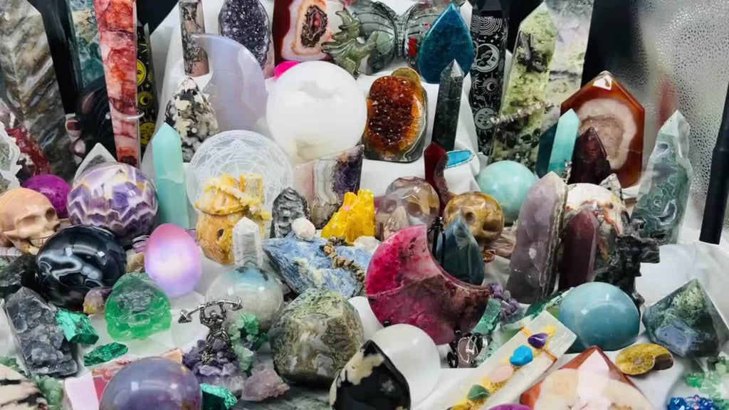 Bohemian Luxury Crystal Collector Box Gift Set - Romantic Home Decor & Holiday Gift for Parents, Friends | Christmas, Valentine's Day, Mother's Day