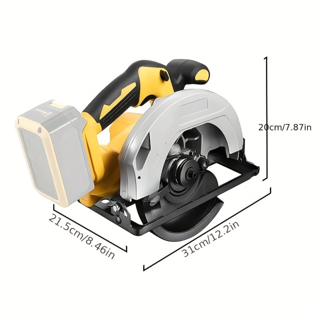 Brushless Cordless Circular Saw for Dewalt 20V MAX Battery - 7-1/4 Inch 0-50¡ã Bevel Cut Electric Saw with Saw Blades Included