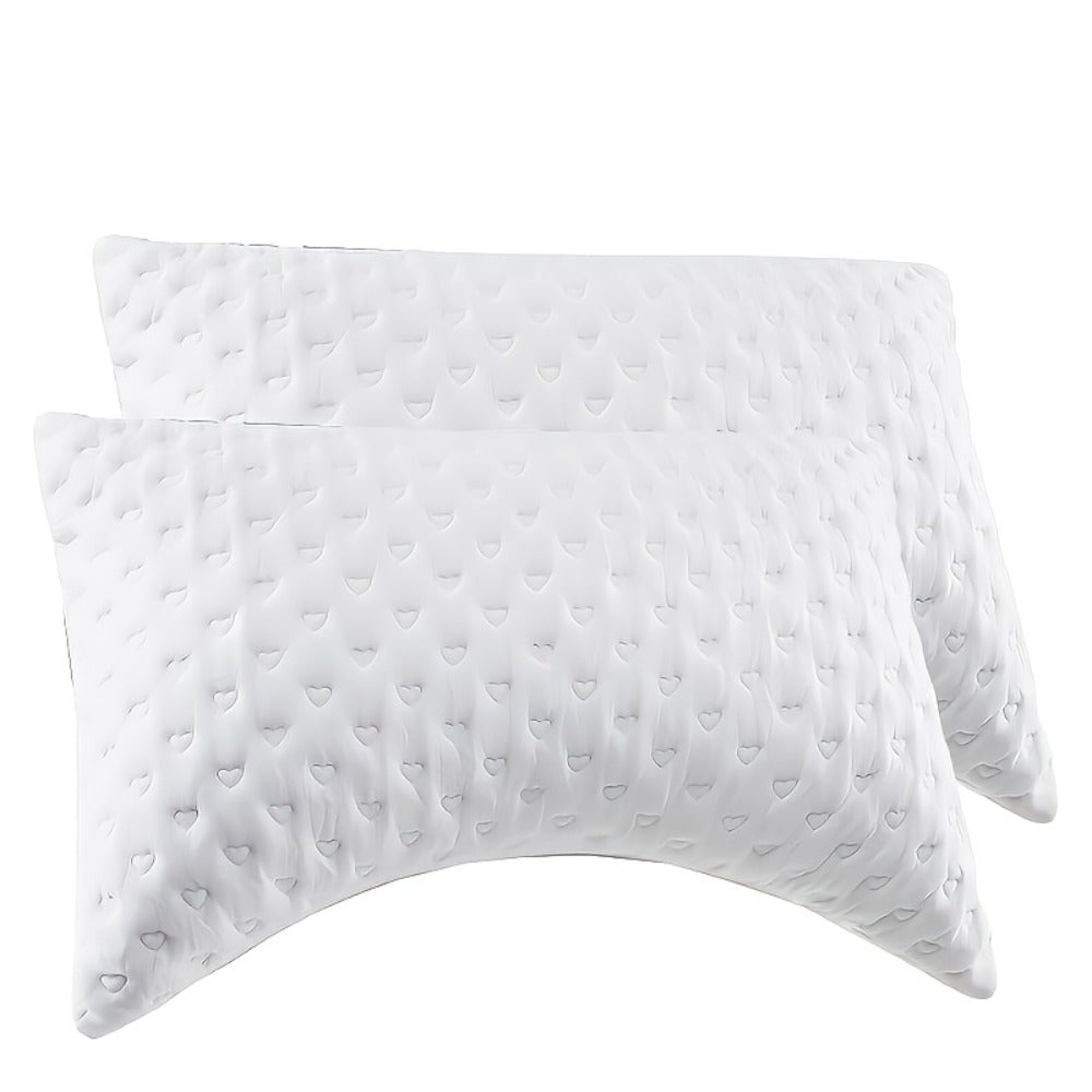 Hotel Luxury Bed Pillows for Sleeping ¨C Down Alternative Gusseted Pillow Set, Supportive & Breathable for Side Back Stomach Sleepers, Standard Queen King Size, Pack of 2 or 4