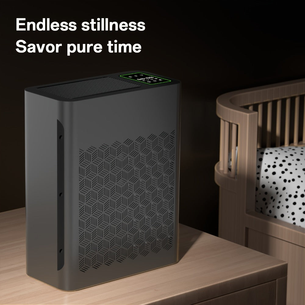 Air Purifier for Large Room with PM2.5 Display Auto Mode Timer HEPA Filter Removes Dust Smoke Pollen Odor for Home Office Living Room Bedroom