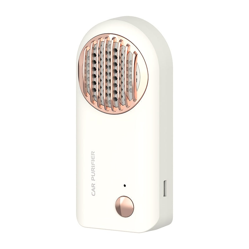 Car Air Purifier Ozone Deodorizer Active Oxygen Sterilization Odor Removal for Car Refrigerator Household Use Pink White Grey