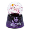 Nightmare Before Christmas Zero Light-Up Snow Globe ¨C Disney Jack Skellington Dog Mini Collectible Snow Globe 3-Inch, LED Light-Up, Battery Included, Halloween Christmas Desk Decor Gift