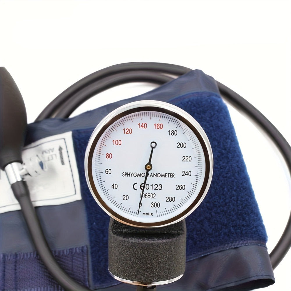 Aneroid Sphygmomanometer with Stethoscope Kit - Professional Manual Blood Pressure Monitor, Adult BP Cuff 10¡±-16¡±, Aluminum Alloy Gauge 300mmHg ¡À3mmHg Accuracy, Carrying Case Included, No Battery Needed