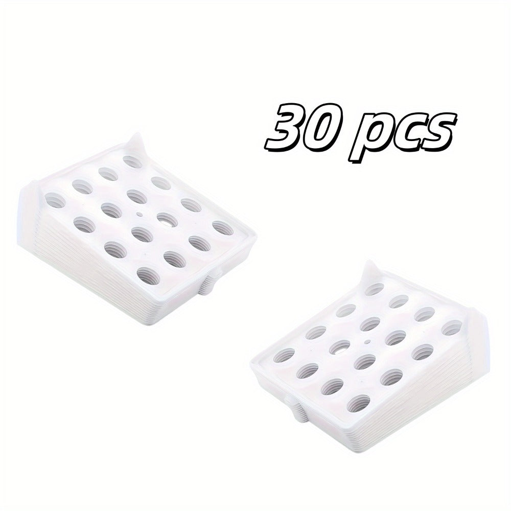 Foldable Stackable Clothes Folding Board Organizer for Shirts Pants Dresses ¨C Heavy-Duty Plastic, Space-Saving, Easy-Clean (15 or 30 pcs)
