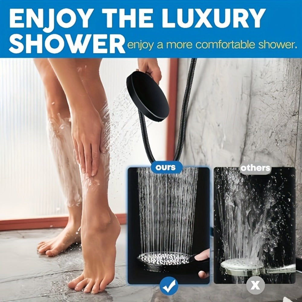 Rain Shower System with Handheld Shower Head ¨C High Pressure Rainfall Showerhead Combo Copper Diverter Anti-Clog 8 10 12 Inch