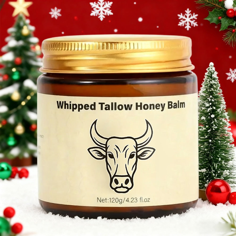 Grass-Fed Butter Whipped Moisturizing Cream 2pcs - Natural Honey-Infused Formula for Face & Body | Deep Hydration, Moisture Lock | Sensitive Skin | Men & Women | Handcrafted