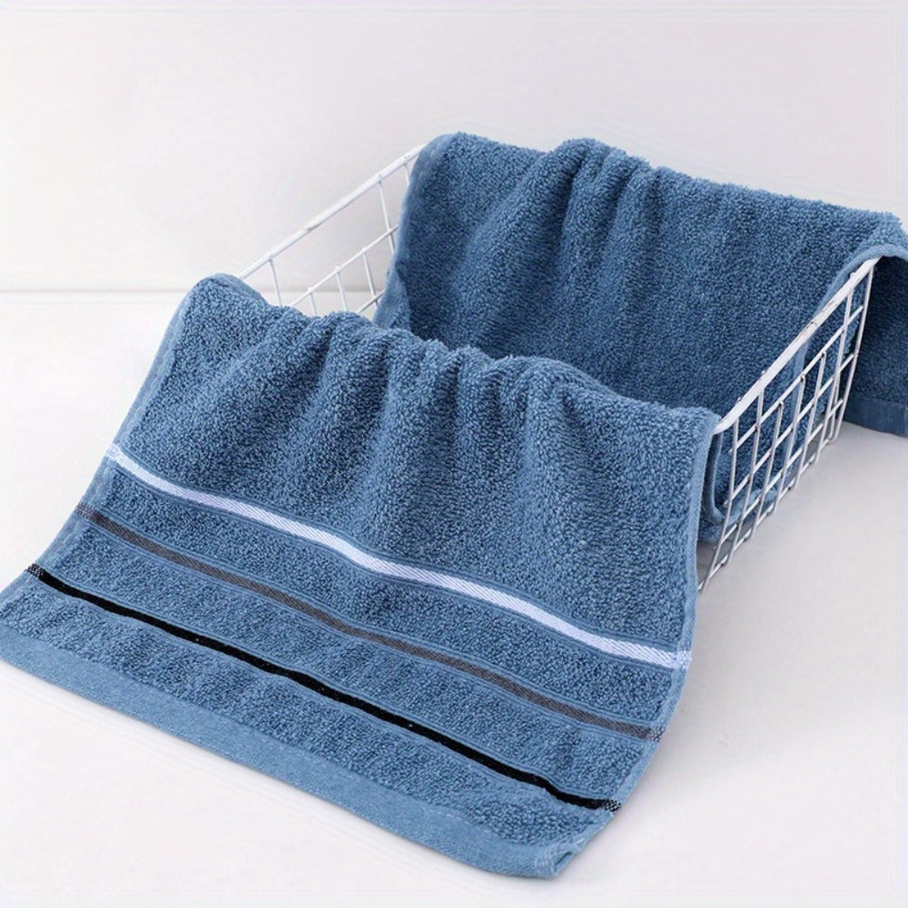 Washcloths 2 Pack Premium Soft Absorbent 102GSM Knit Fabric Face Towels Quick Dry Multipurpose Bath Washcloths for Body Face Kitchen Random Color Holiday Gift