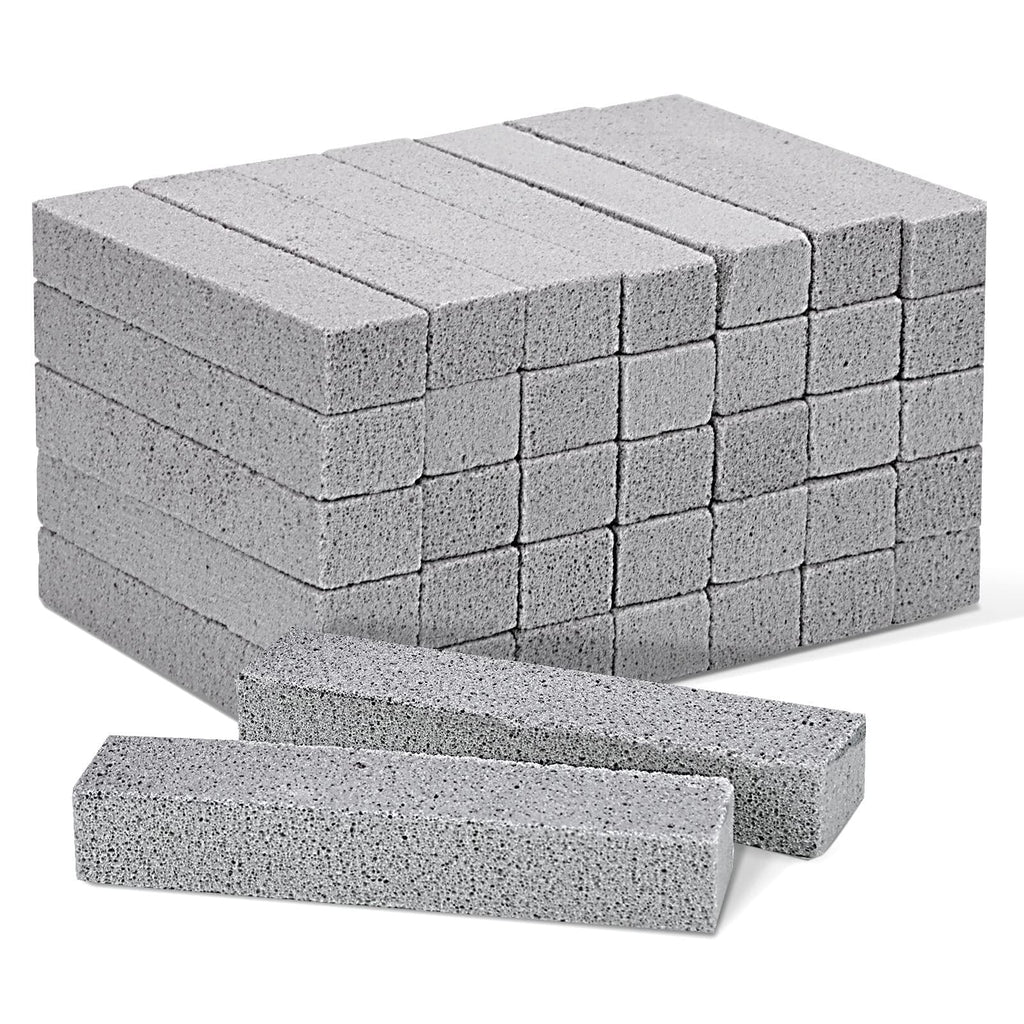 36 Pack Pumice Stones Toilet Bowl Cleaner Stick ¨C Heavy-Duty Scouring Pad for Bathtub, Kitchen Sink, Grill & Household Cleaning