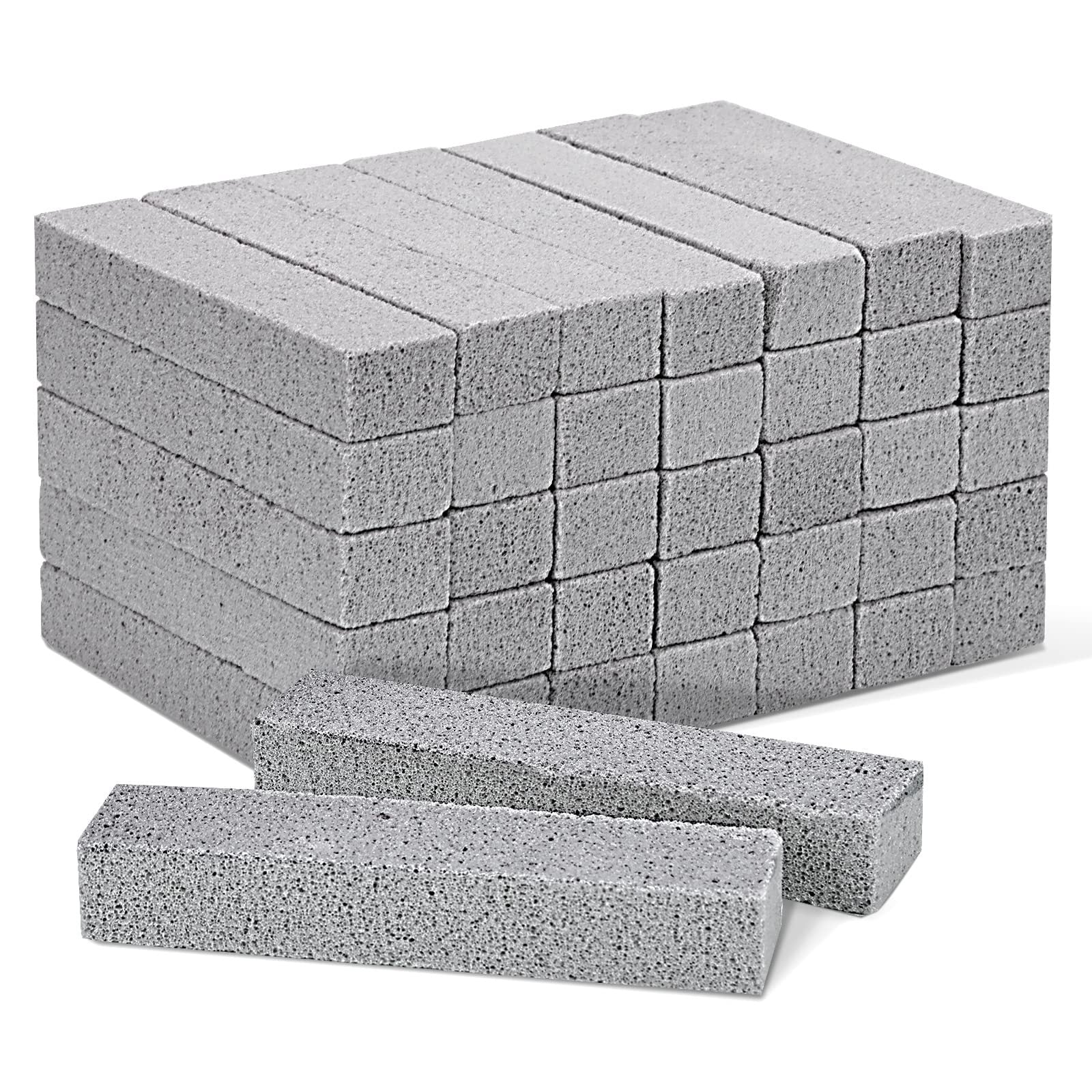 36 Pack Pumice Stones Toilet Bowl Cleaner Stick ¨C Heavy-Duty Scouring Pad for Bathtub, Kitchen Sink, Grill & Household Cleaning