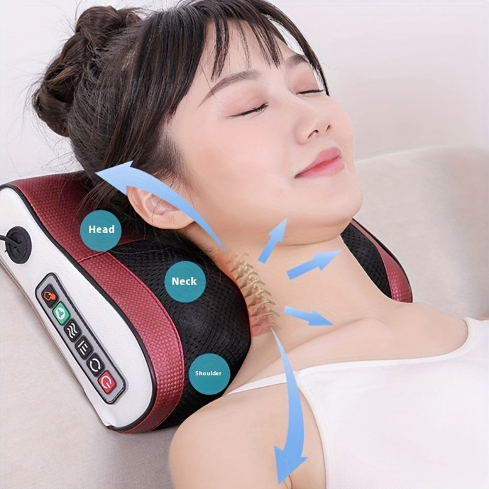 Electric Massager for Neck, Shoulder, Back & Foot ¨C Deep Tissue Kneading Point Massage, Cordless Handheld Body Massager, Relaxation Gift for Women Men Mom Dad, Multiple Modes & Intensities