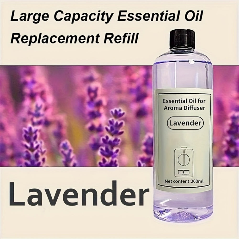 Essential Oil Refill for Diffusers - Long-Lasting Floral & Fresh Aroma Supplement Pack, Anti-Overflow, Large Capacity, Compatible with All Diffuser Types - Lavender, Ocean, Hilton, Shangri-la