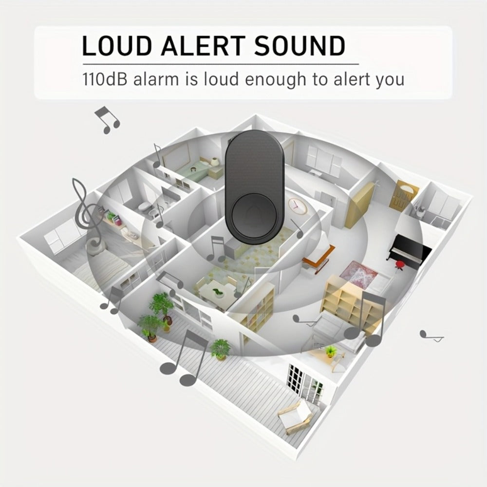 Wireless Doorbell Battery Powered ¨C 33 Melodies, 4 Volume Levels, 1000-Foot Range, Durable Plug-In Receiver, Easy Install, for Home, Apartment, Office & Commercial Use (Enhanced Edition)