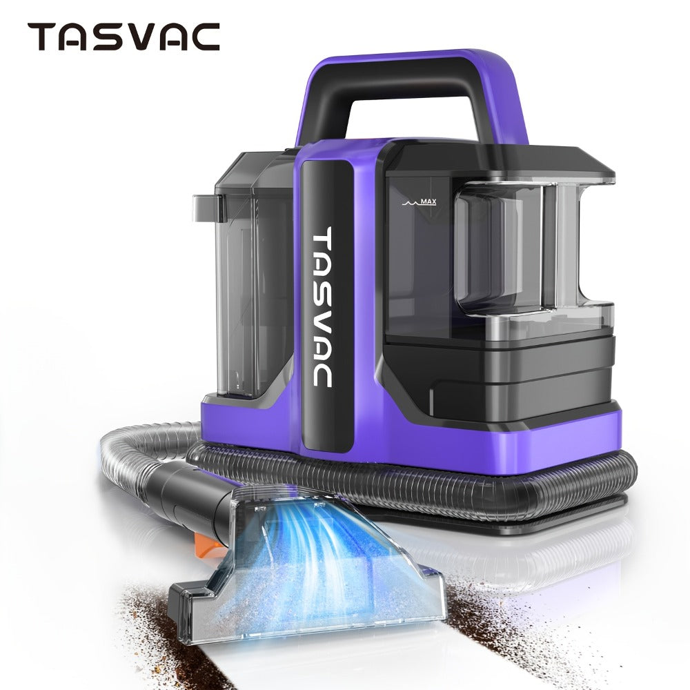 Portable Spot Cleaner for Carpet & Upholstery | Dual Brush Power Suction Stain Remover with Multifunctional Tools ¨C Deep Cleans Sofa, Car Seats, Stairs & Pet Stains