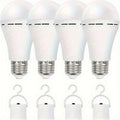 Emergency Light Bulb for Power Outages 2000mAh Rechargeable LED 6000K with Backup Battery ¨C Auto-On Failure Detection, Hangable Emergency Lighting for Home Camping Power Failure, 4 8 12 Pack