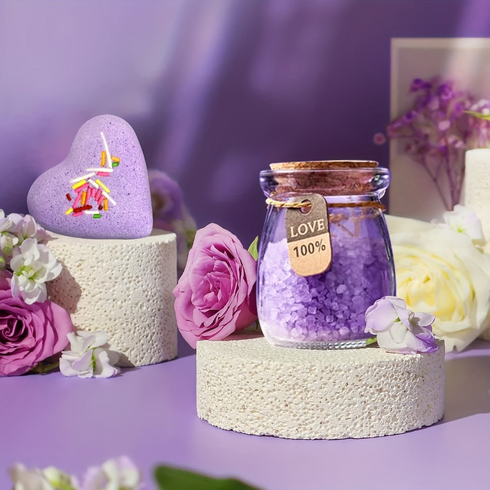 Spa Gift Basket for Women 10 Piece Luxury Self Care Kit with Tumbler Scented Candle Bath Bombs Lavender Birthday Mothers Day Gift for Mom Wife Sister Best Friend