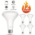 BR30 LED Flood Light Bulbs 12W 800 Lumens 5000K Daylight White Non-Dimmable ¨C 25000 Hour Lifespan E26 Base Recessed Lighting Bulbs for Indoor Ceiling Can Lights, 6 Pack 12 Pack 24 Pack