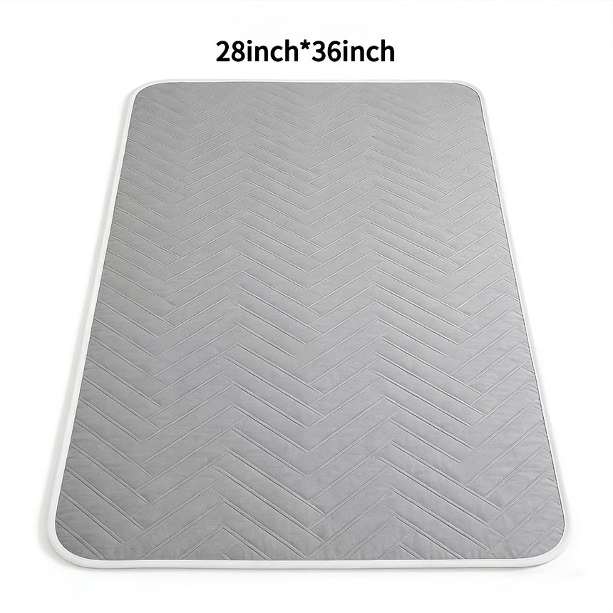 Washable Leak-Proof Mattress Protector for Seniors - Breathable Mesh Polyester, Urinary Incontinence & Bedwetting Pad | Twin, Full, Queen, King