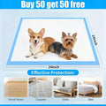 Super Absorbent Dog Training Pads XL XXL ¨C Thick Leak-Proof Pet Pee Pads & Adult Incontinence Underpads, Buy 50 Get 50 Free, Fast Delivery