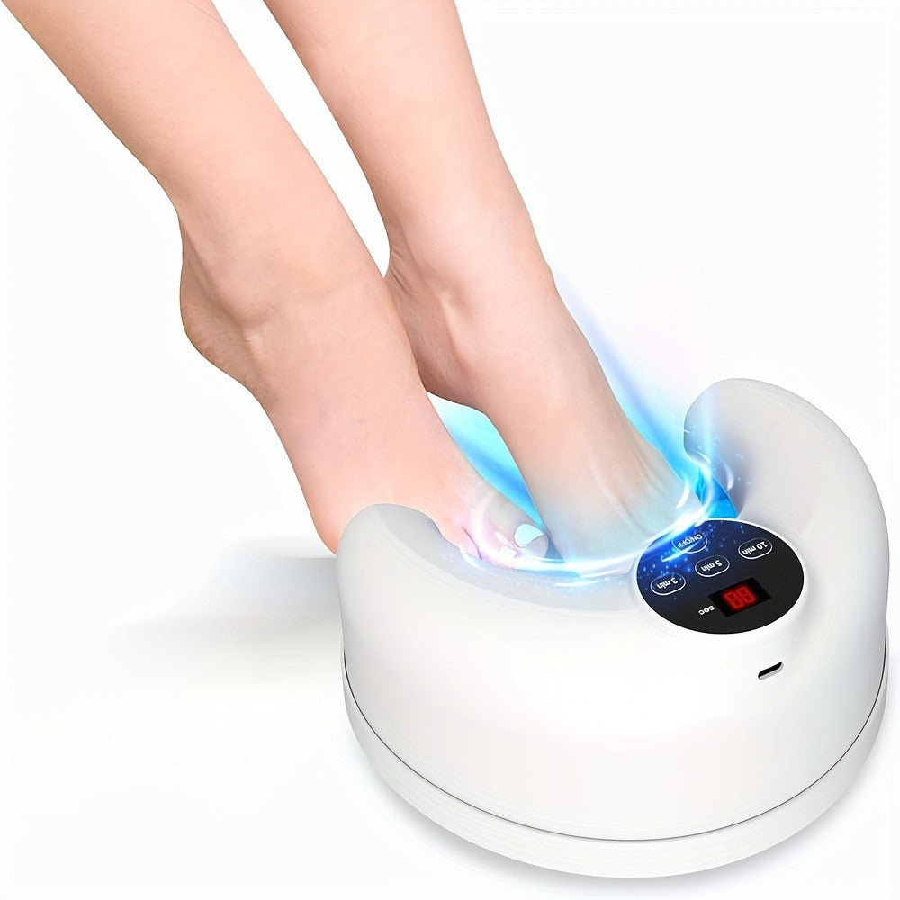 Nail Fungus Light Device FDA Cleared ¨C KTS Toenail Fungus Treatment for Fingernails & Toenails, Repairs Damaged, Discolored & Thickened Nails, Portable At-Home Nail Fungus Laser Device