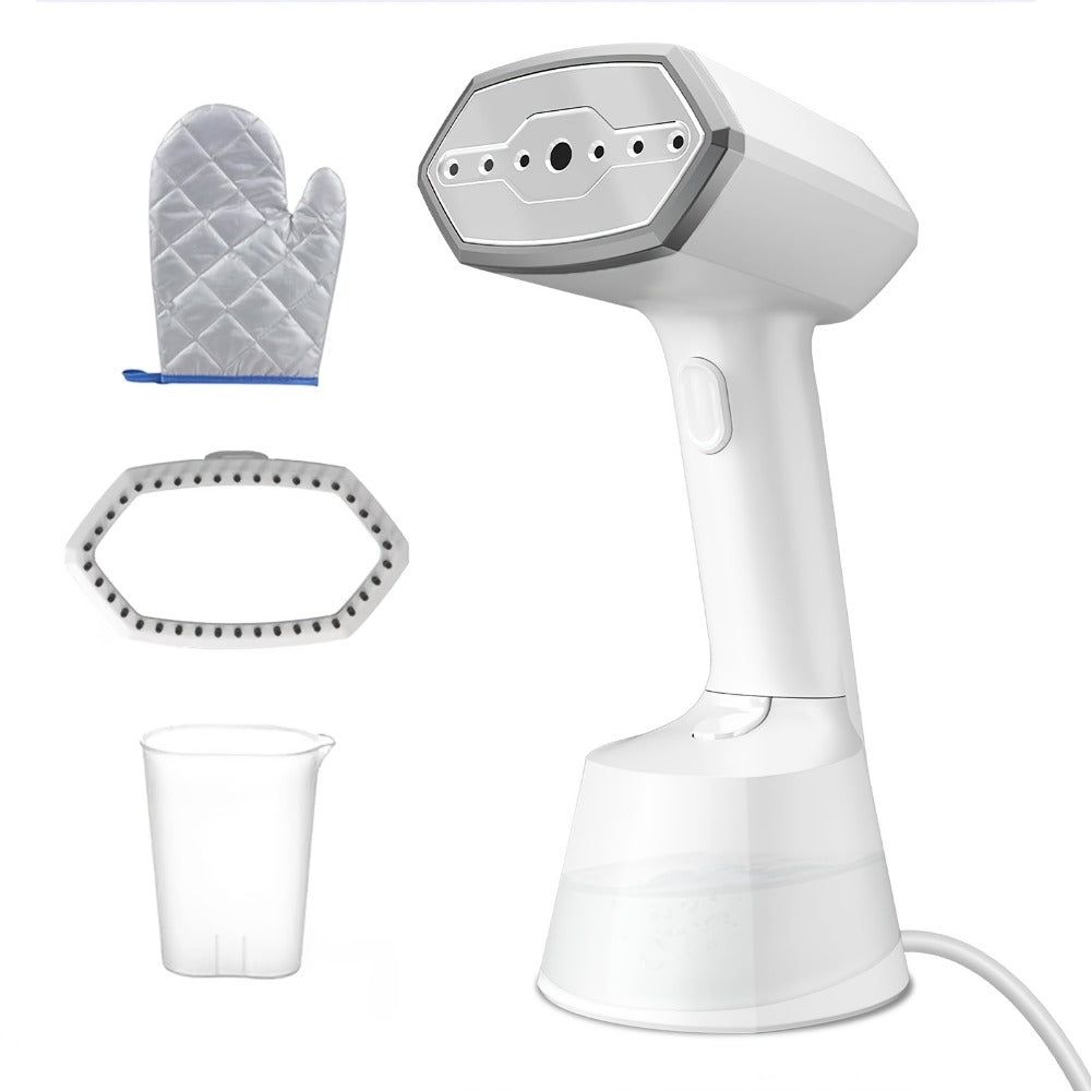 Handheld Garment Steamer for Clothes ¨C Portable Travel Steamer, 15s Fast Heat-Up, 9.47oz Large Water Tank, Wrinkle Remover for Home Office Travel
