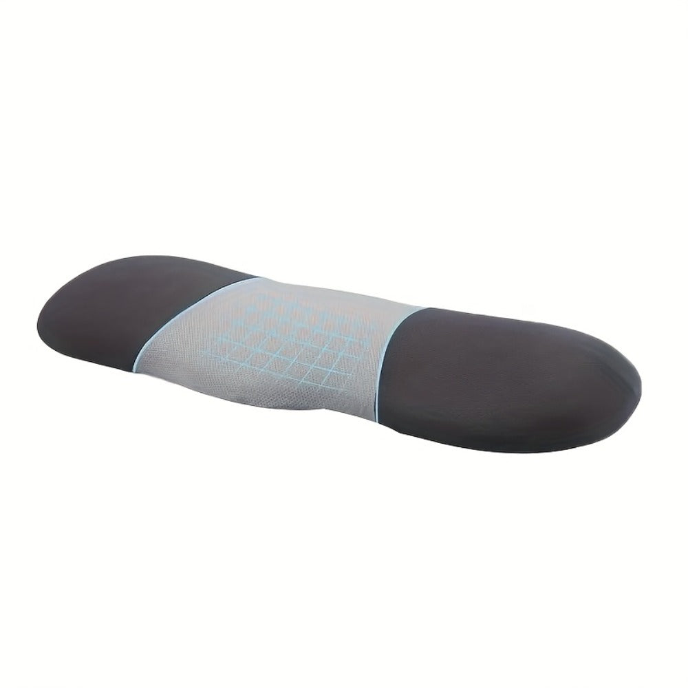 Lumbar Support Pillow Large Size Ergonomic Lower Back Cushion Cooling Breathable Pillowcase Soft Supportive Waist Pillow Bed Sofa Floor