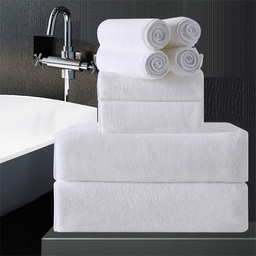 Extra Large Bath Towel Set 8 Piece 750GSM 35x70 Inch - Ultra Soft Luxury Thick Lightweight Highly Absorbent Fast Dry Oversized Bath Sheet | 15 Colors | Bathroom Gym Daily Use Adult