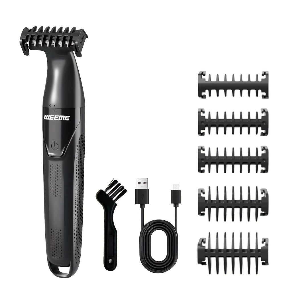 Electric Epilator & Hair Removal Device 3-in-1 for Men & Women - Painless Shaver Trimmer for Underarms Legs Arms Bikini Line Sensitive Areas, USB Rechargeable Personal Care Grooming Tool