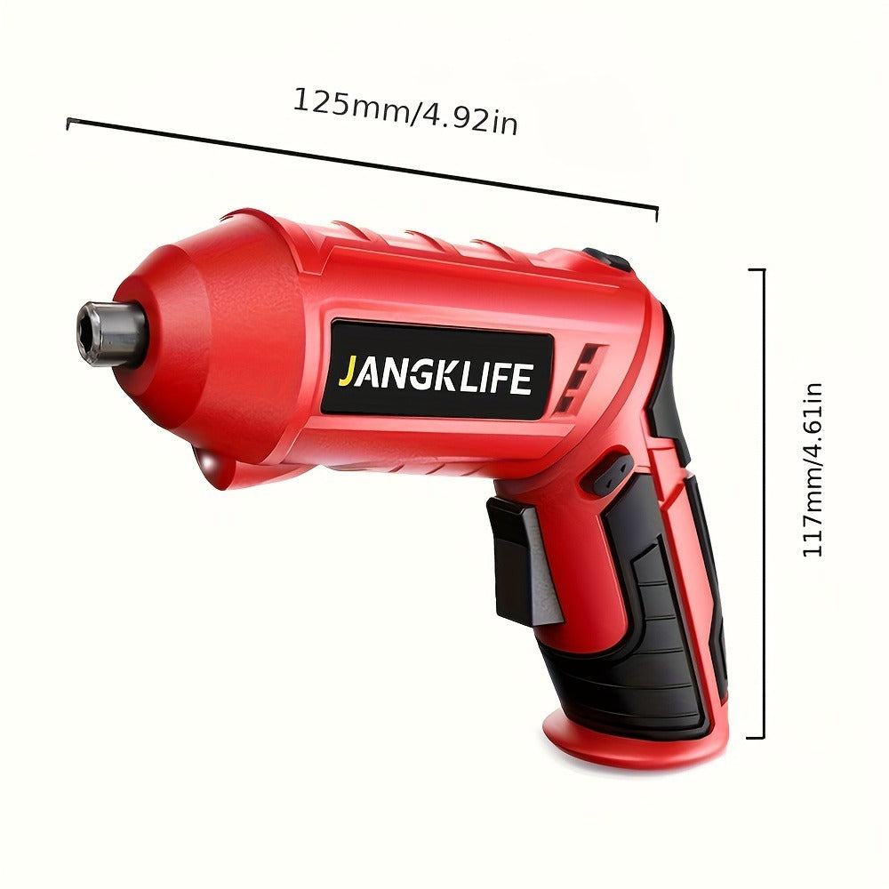 Electric Screwdriver Set 16pcs, 90¡ã Rotatable Foldable Cordless Screwdriver Kit with 1200mAh Rechargeable Battery & Bits