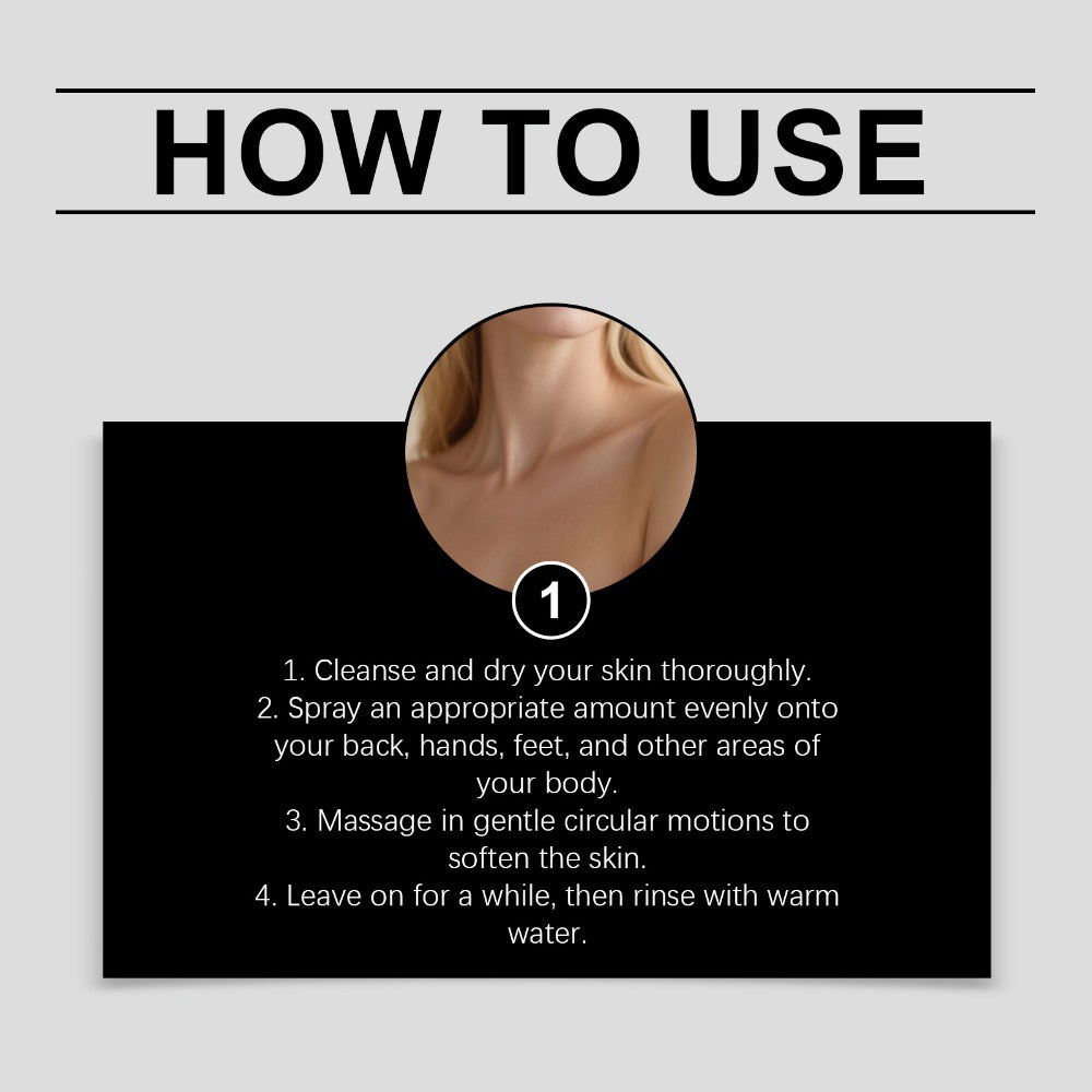 Kojic Acid Turmeric Brightening Spray 100ML Exfoliating Body Spray for Even Skin Tone Dark Spot Corrector for Face Body Legs Hands Kojic Acid Serum Spray Skin Smoothing Keratin Cleansing Mist