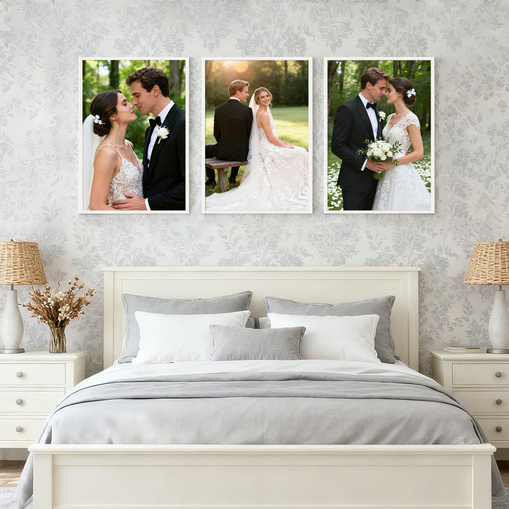 Picture Frame 16x24 Inch Scratch Proof Poster Frame Slide-In Horizontal Vertical Wall Mount Photo Gallery Display White Black Gold Natural