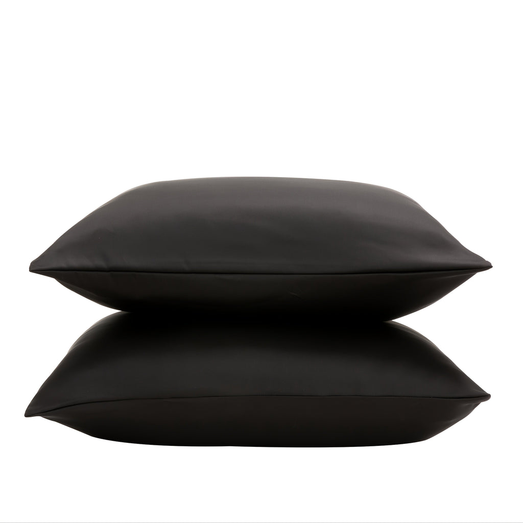 Silk Pillowcase 22 Momme ¨C Satin Weave Mulberry Silk with Hidden Zipper for Hair & Skin Health, Standard Queen King ¨C Multiple Colors