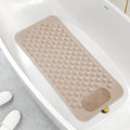 Non-Slip Bath Mat with Massage Texture Extra Large Shower Tub Mat Anti-Slip Bathtub Mat