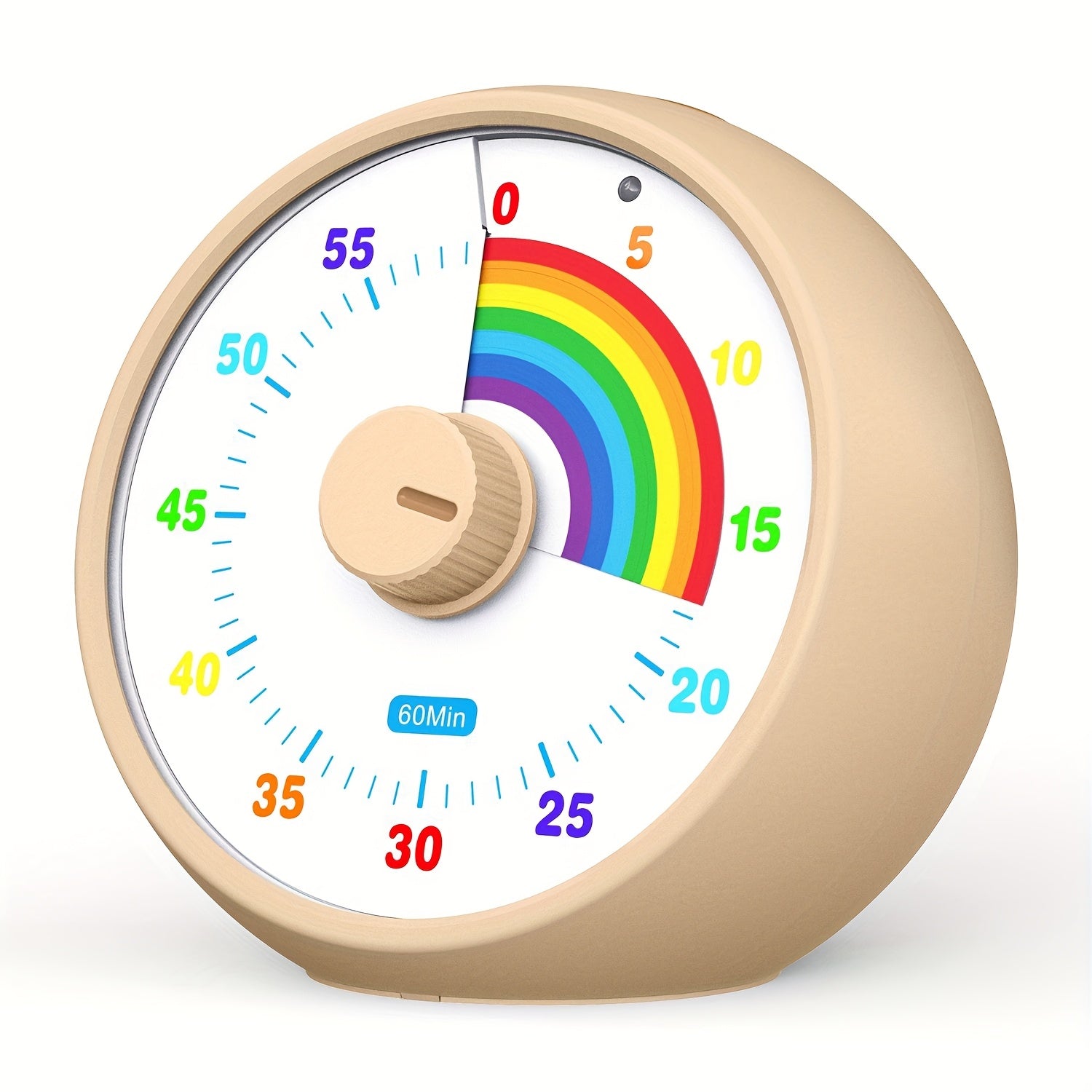Visual Countdown Timer 60 Minute ¨C Silent Operation Time Management Clock for Classroom, Office, Kitchen & Desktop, Multiple Colors Available