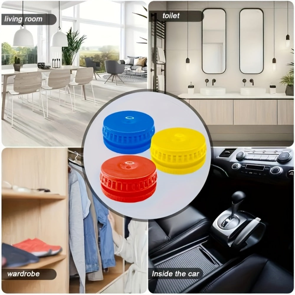Air Freshener Spray 6 Pack Odor Eliminator for Bathroom Kitchen Car Cat Litter Box Garbage Can Small Spaces Lasts 30 Days Each