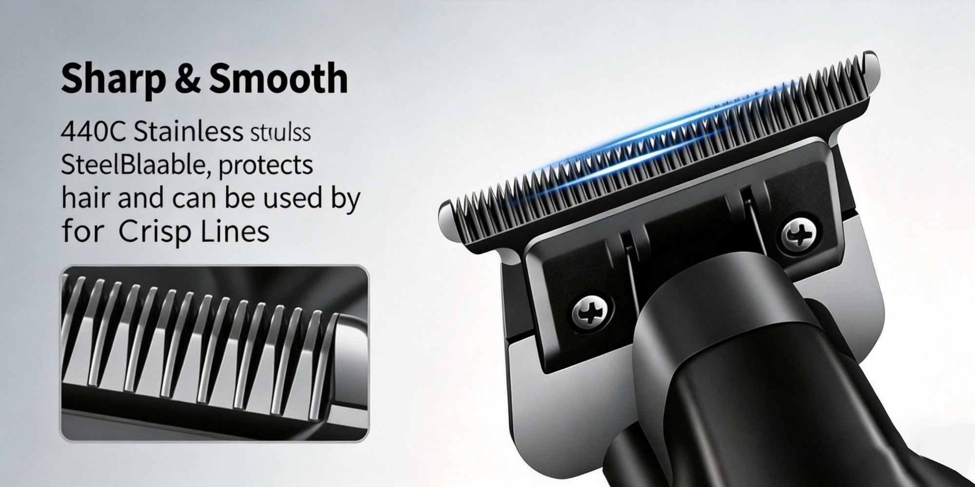 USB Rechargeable Hair Clipper KM-2299 Professional Electric Hair Trimmer Oil Head Fade Carving Clipper for Men Barber Salon