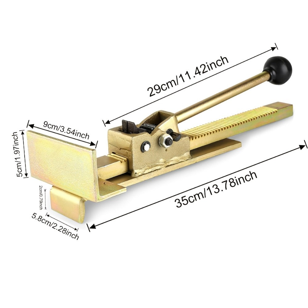 Hardwood Flooring Jack & Positioning Tool for Installing & Straightening Hardwood Floors ¨C Professional Floor Installation Tool for Tongue & Groove, Laminate & Engineered Wood Flooring