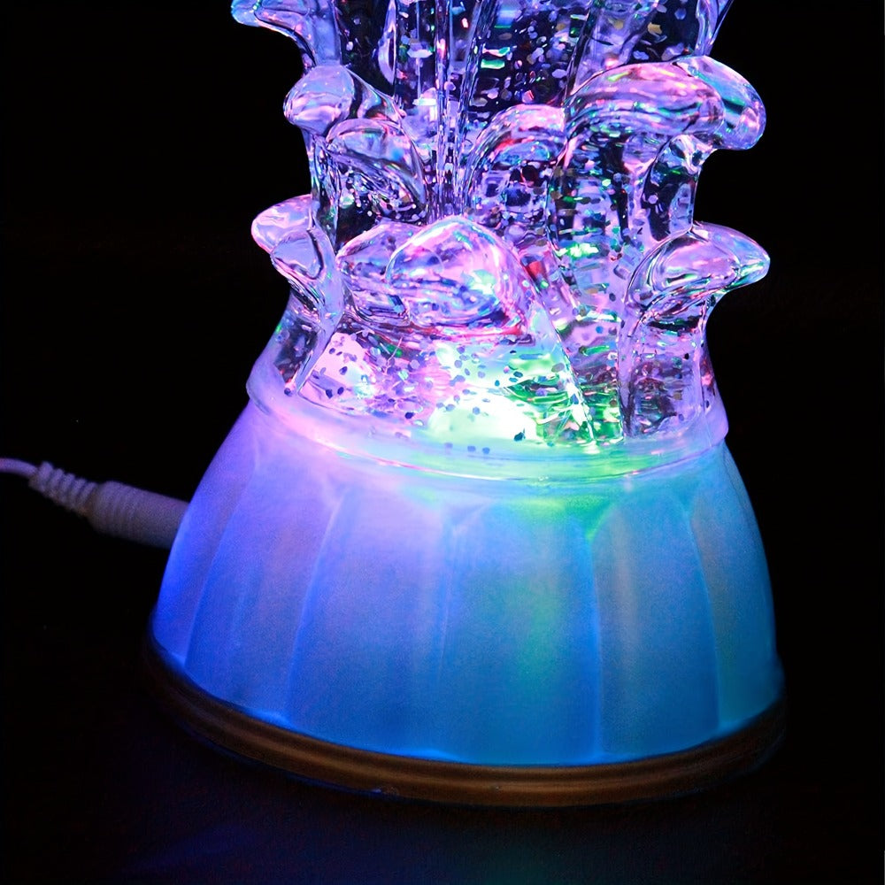LED Dolphin Figurine Multi-Color Changing Light Home Decor Birthday Gift Bedroom Decoration