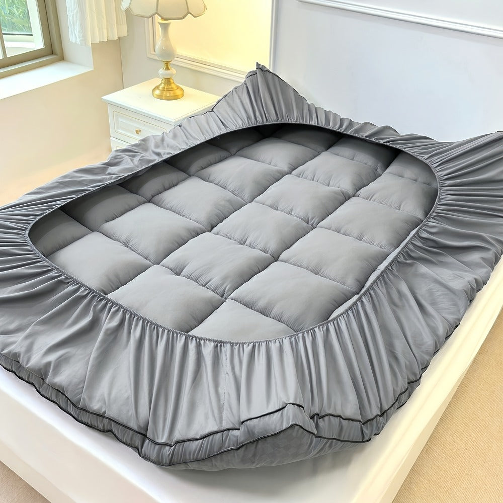 Mattress Protector Quilted Deep Pocket 8-21 Inch Stretch Fit Mattress Cover Pad for Twin Full Queen King California King ¨C Soft Breathable Machine Washable Bed Cover