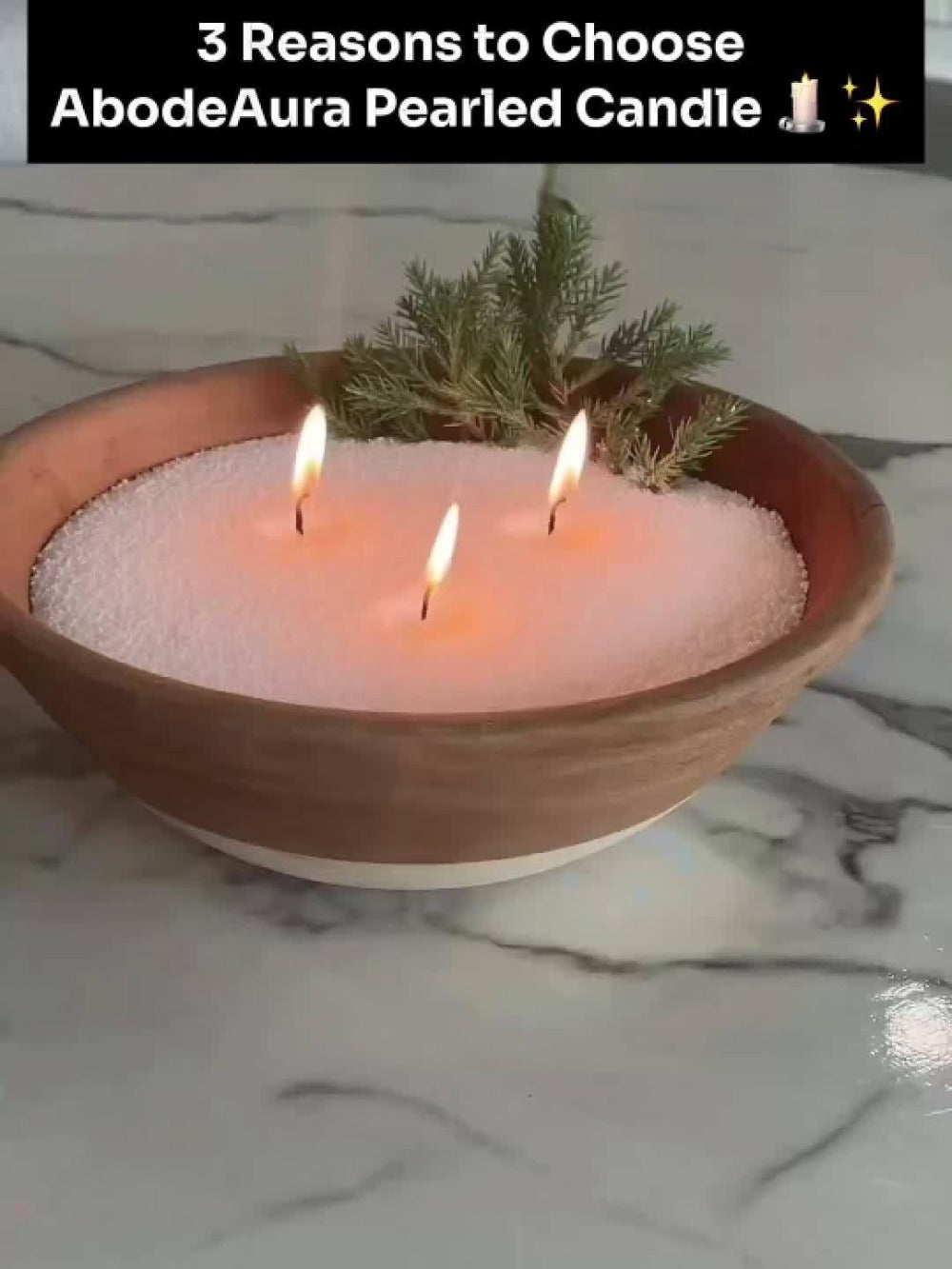 Multi-Wick Scented Candle 18 oz - Palm Wax Long Burning Candle in Glass Jar 30 Wicks Refillable Sand Candle for Home Decor Bedroom Living Room Aromatherapy Gift