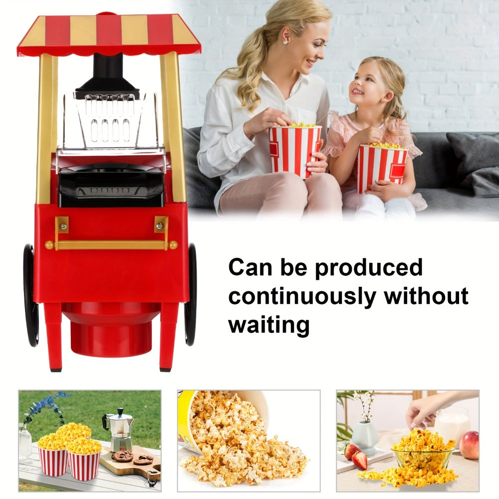 Air Popper Popcorn Maker 1400W ¨C Hot Air Popcorn Machine, Oil-Free & Healthy, Easy to Clean, Best Popcorn Popper for Movie Night, Parties & Kids Birthday