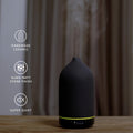 Essential Oil Diffuser Aromatherapy Humidifier with 7 Color LED Lights, Whisper-Quiet Operation, Auto Timer & Shut-Off, Cool Mist for Bedroom, Office, Yoga, Sleep ¡ª 200ml & 6.76oz Options