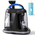 Portable Carpet Spot Cleaner 450W 12.5Kpa Upholstery Stain Remover Machine 42oz Tank 4.92ft Hose with Cleaning Solution for Pets Area Rugs Couch Stairs Auto Interior